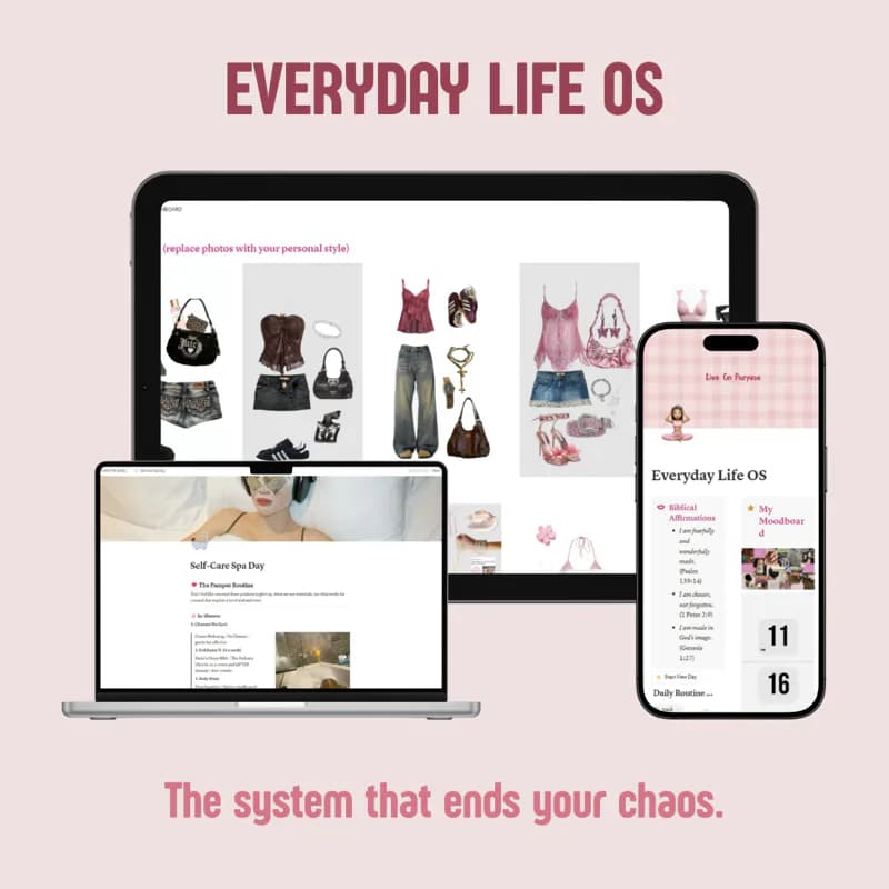 The Ultimate Everyday Life OS – A Curated System for Intentional Living